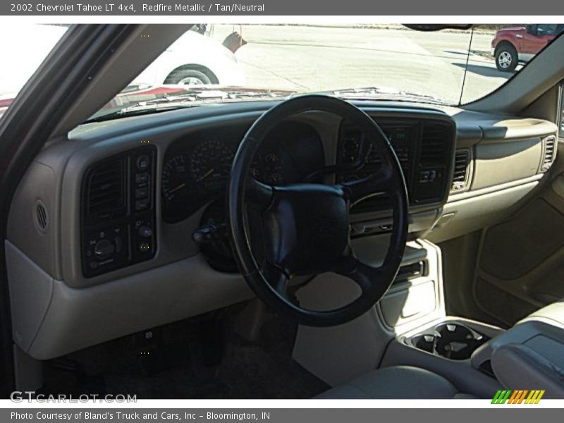 Redfire Metallic / Tan/Neutral 2002 Chevrolet Tahoe LT 4x4