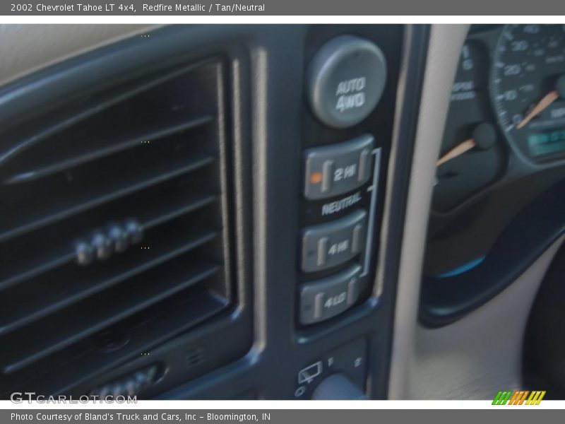 Redfire Metallic / Tan/Neutral 2002 Chevrolet Tahoe LT 4x4