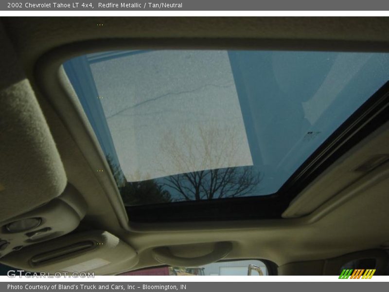 Redfire Metallic / Tan/Neutral 2002 Chevrolet Tahoe LT 4x4