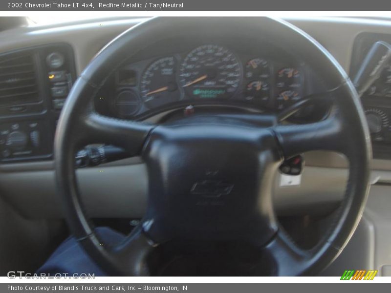 Redfire Metallic / Tan/Neutral 2002 Chevrolet Tahoe LT 4x4