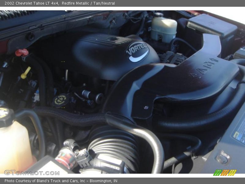 Redfire Metallic / Tan/Neutral 2002 Chevrolet Tahoe LT 4x4