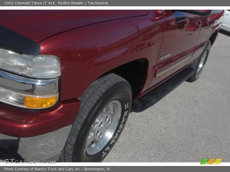 Redfire Metallic / Tan/Neutral 2002 Chevrolet Tahoe LT 4x4