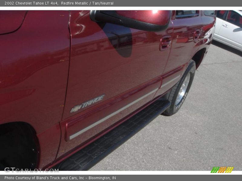 Redfire Metallic / Tan/Neutral 2002 Chevrolet Tahoe LT 4x4