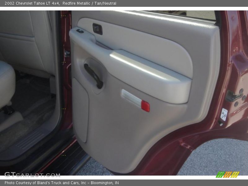 Redfire Metallic / Tan/Neutral 2002 Chevrolet Tahoe LT 4x4