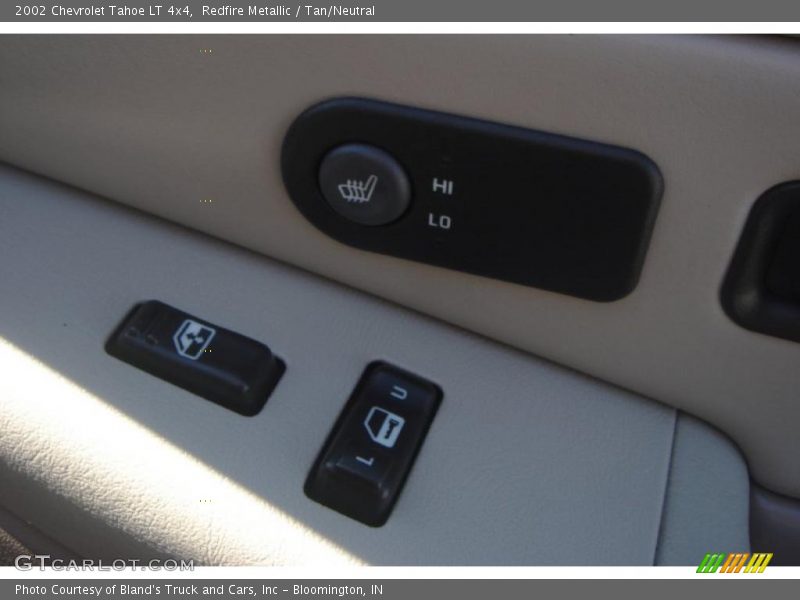 Redfire Metallic / Tan/Neutral 2002 Chevrolet Tahoe LT 4x4