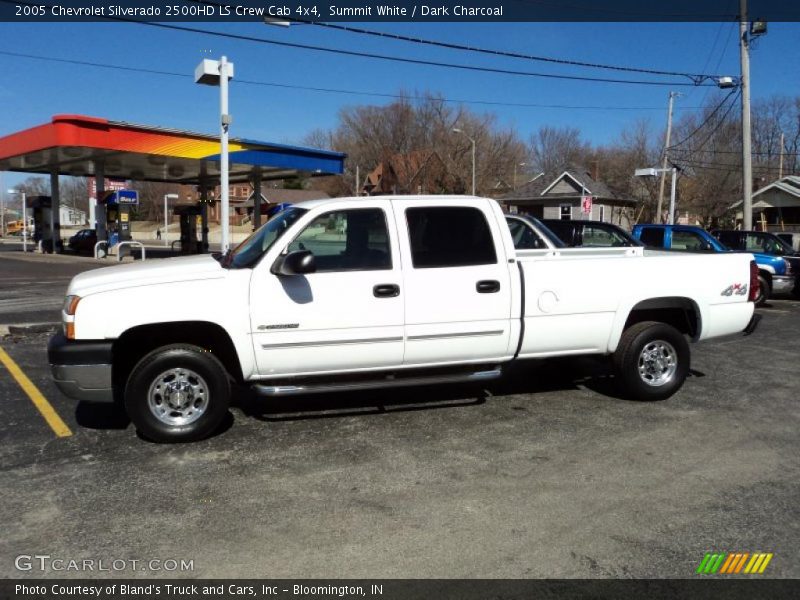 Summit White / Dark Charcoal 2005 Chevrolet Silverado 2500HD LS Crew Cab 4x4