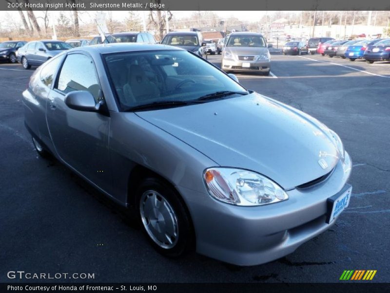 Silverstone Metallic / Beige 2006 Honda Insight Hybrid