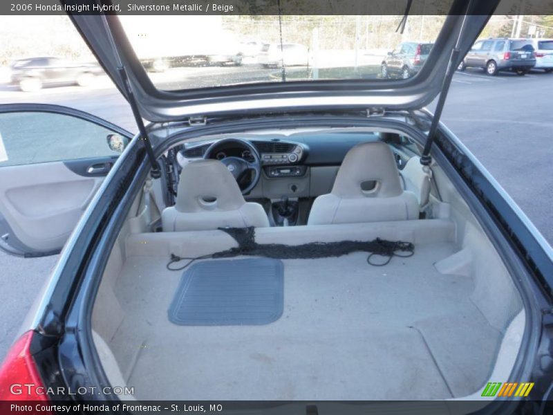  2006 Insight Hybrid Trunk