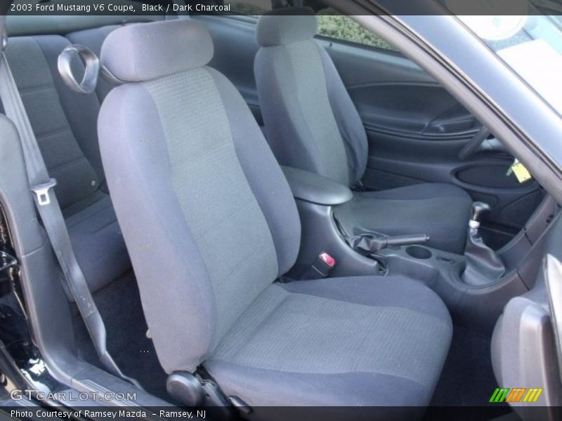 Black / Dark Charcoal 2003 Ford Mustang V6 Coupe