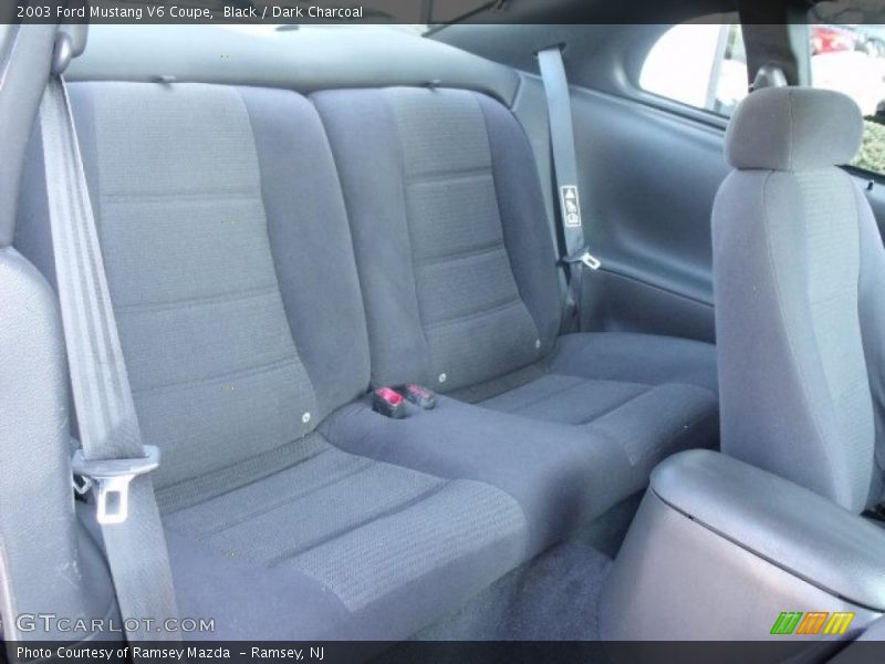 Black / Dark Charcoal 2003 Ford Mustang V6 Coupe