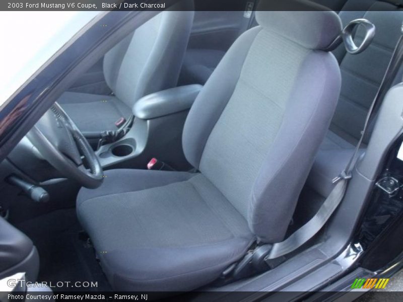 Black / Dark Charcoal 2003 Ford Mustang V6 Coupe