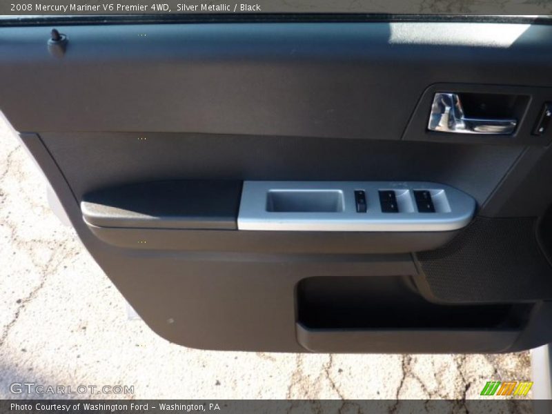 Silver Metallic / Black 2008 Mercury Mariner V6 Premier 4WD