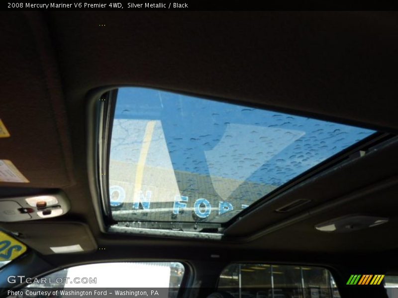 Silver Metallic / Black 2008 Mercury Mariner V6 Premier 4WD