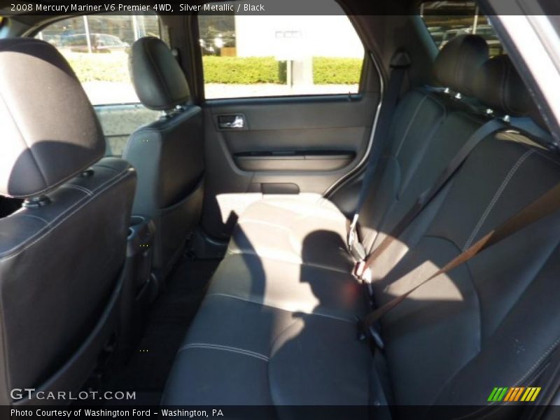 Silver Metallic / Black 2008 Mercury Mariner V6 Premier 4WD