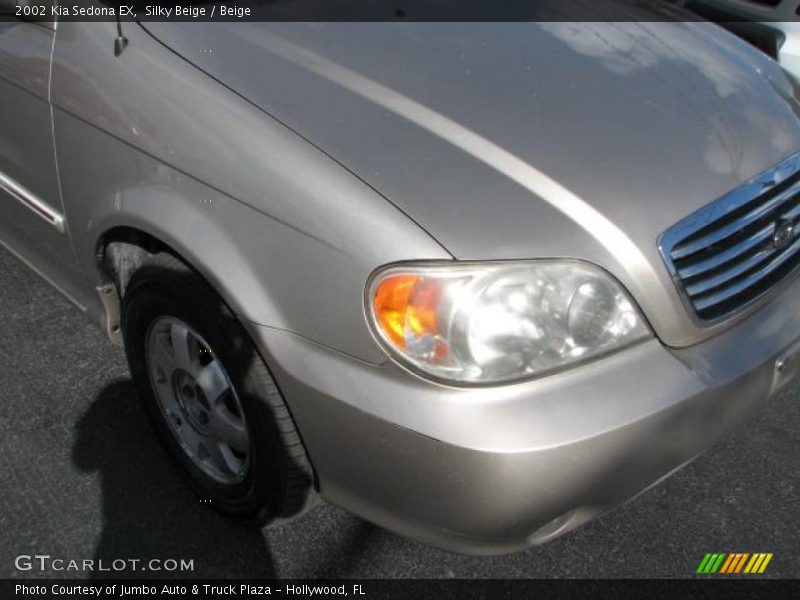 Silky Beige / Beige 2002 Kia Sedona EX