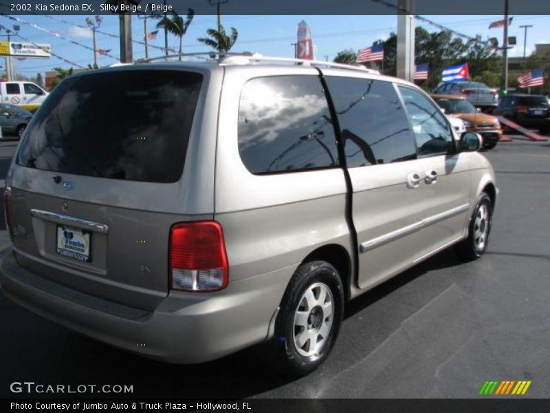 Silky Beige / Beige 2002 Kia Sedona EX