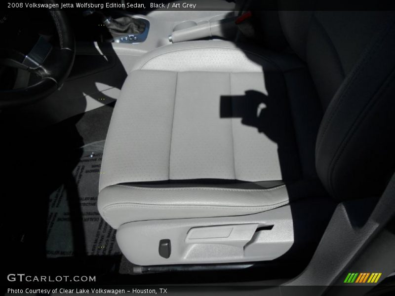 Black / Art Grey 2008 Volkswagen Jetta Wolfsburg Edition Sedan