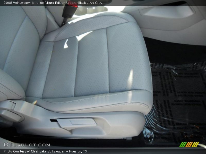 Black / Art Grey 2008 Volkswagen Jetta Wolfsburg Edition Sedan