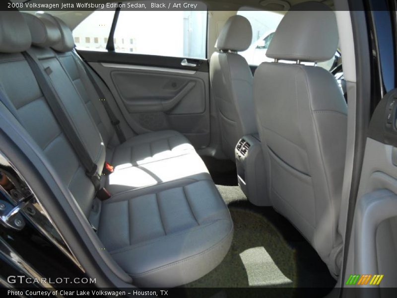 Black / Art Grey 2008 Volkswagen Jetta Wolfsburg Edition Sedan