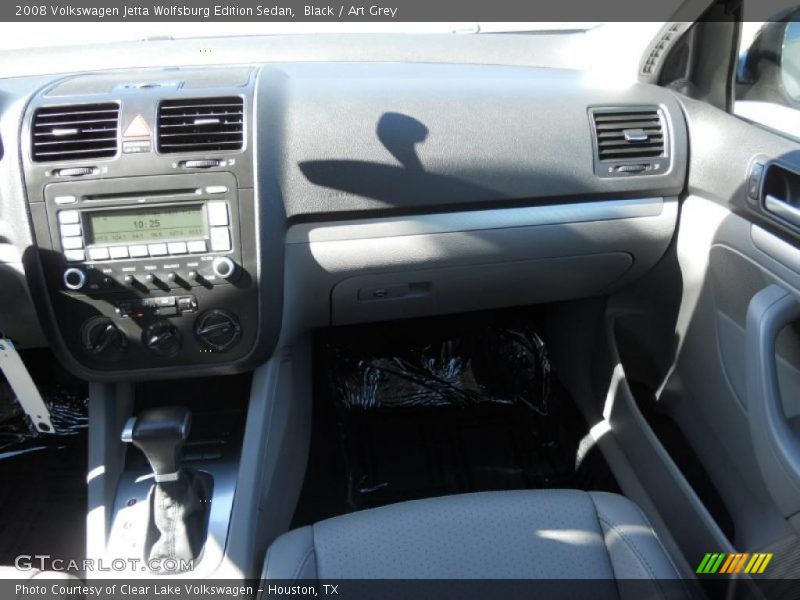 Black / Art Grey 2008 Volkswagen Jetta Wolfsburg Edition Sedan