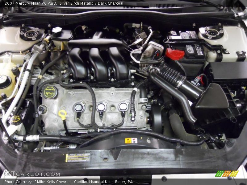  2007 Milan V6 AWD Engine - 3.0L DOHC 24V VVT Duratec V6