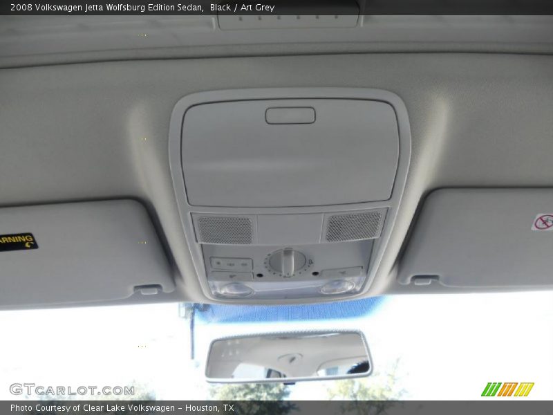 Black / Art Grey 2008 Volkswagen Jetta Wolfsburg Edition Sedan