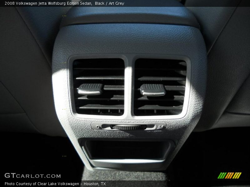 Black / Art Grey 2008 Volkswagen Jetta Wolfsburg Edition Sedan