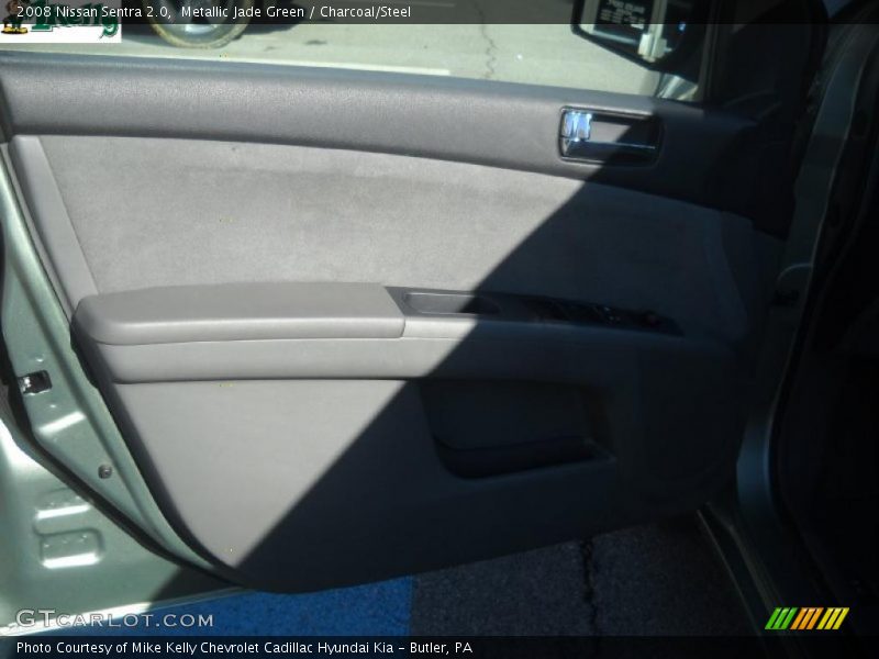 Metallic Jade Green / Charcoal/Steel 2008 Nissan Sentra 2.0