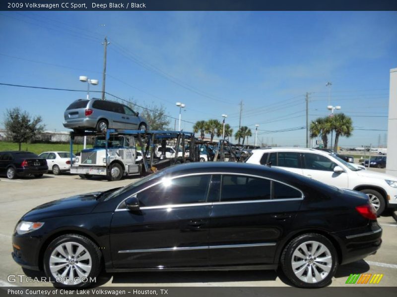 Deep Black / Black 2009 Volkswagen CC Sport