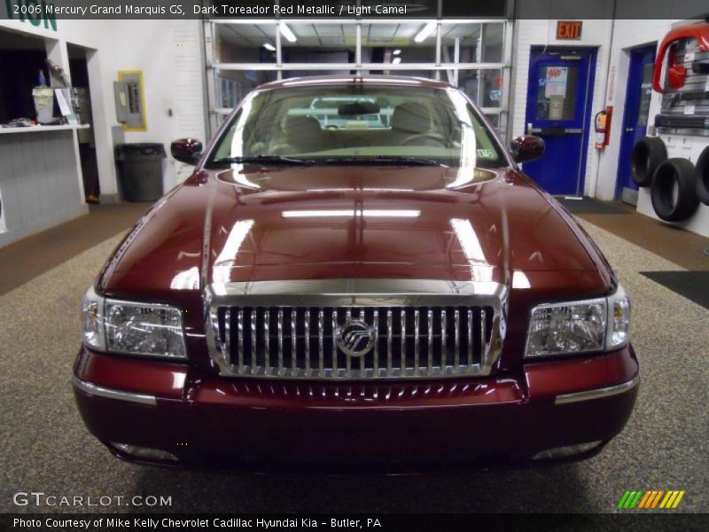 Dark Toreador Red Metallic / Light Camel 2006 Mercury Grand Marquis GS