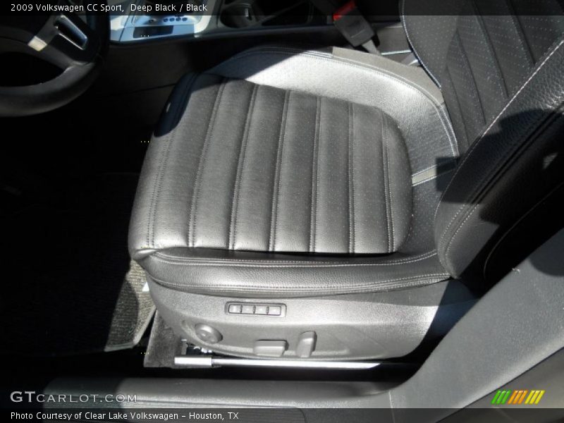Deep Black / Black 2009 Volkswagen CC Sport