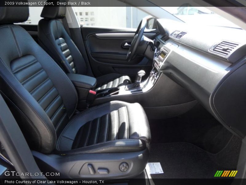 Deep Black / Black 2009 Volkswagen CC Sport
