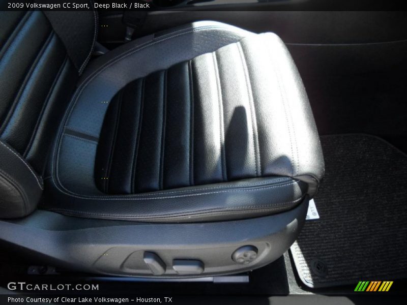 Deep Black / Black 2009 Volkswagen CC Sport
