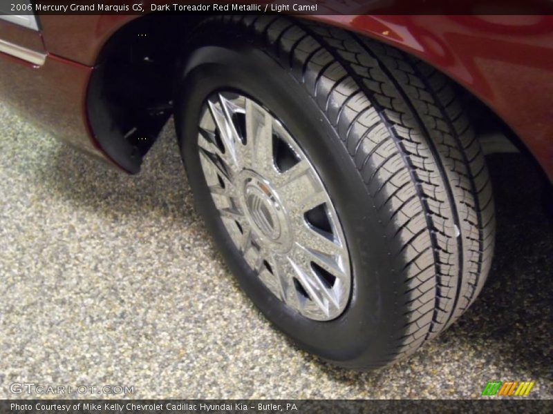 Dark Toreador Red Metallic / Light Camel 2006 Mercury Grand Marquis GS