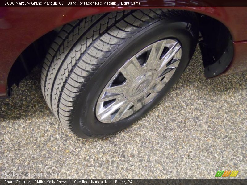 Dark Toreador Red Metallic / Light Camel 2006 Mercury Grand Marquis GS