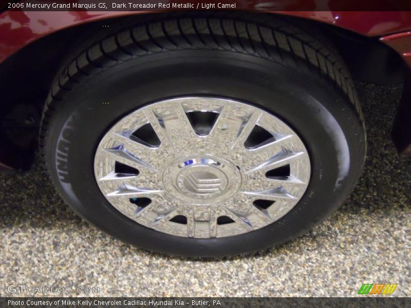 Dark Toreador Red Metallic / Light Camel 2006 Mercury Grand Marquis GS