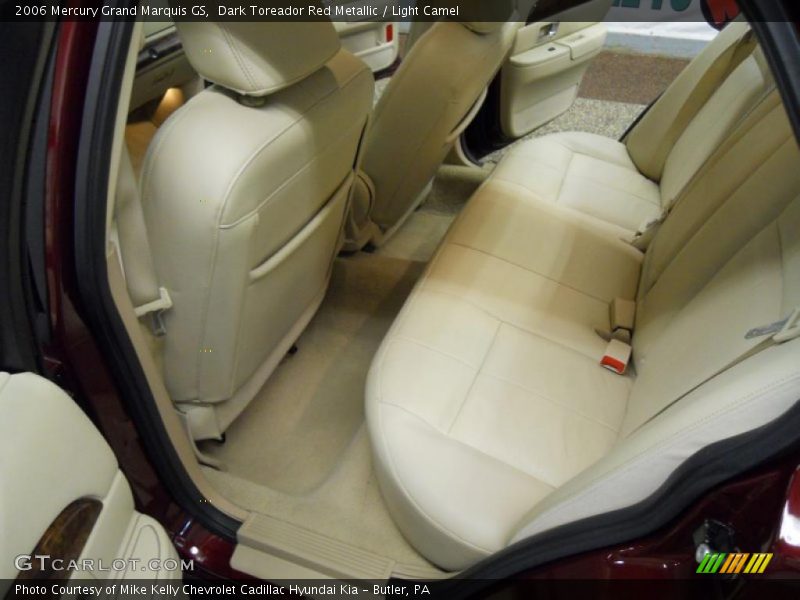Dark Toreador Red Metallic / Light Camel 2006 Mercury Grand Marquis GS