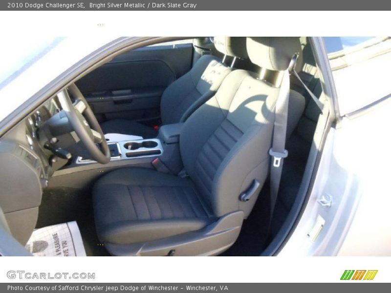  2010 Challenger SE Dark Slate Gray Interior