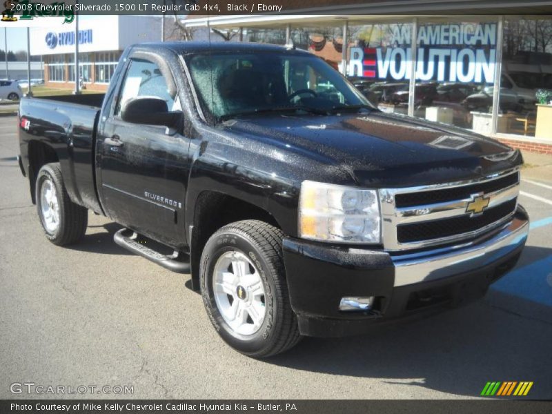 Black / Ebony 2008 Chevrolet Silverado 1500 LT Regular Cab 4x4