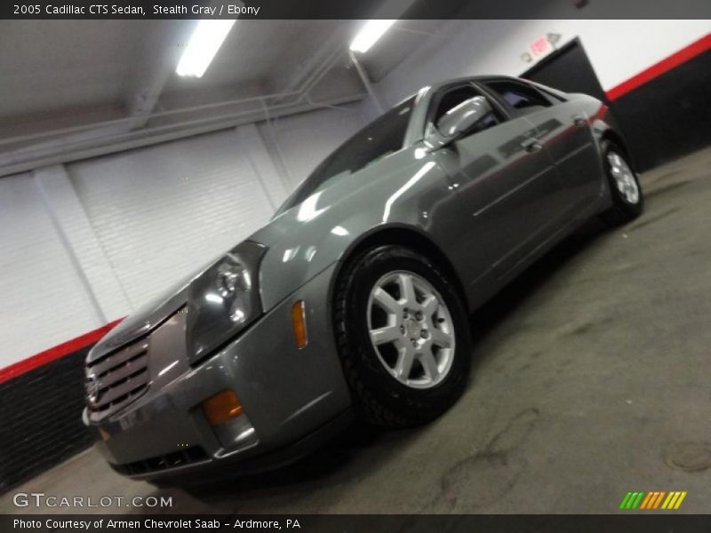 Stealth Gray / Ebony 2005 Cadillac CTS Sedan