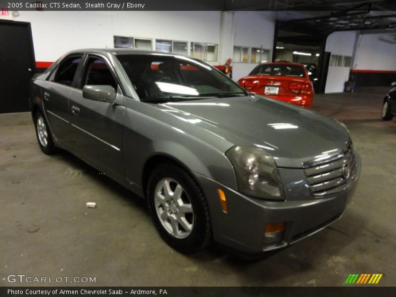 Stealth Gray / Ebony 2005 Cadillac CTS Sedan