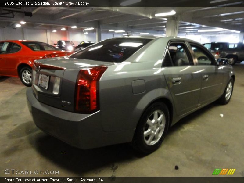 Stealth Gray / Ebony 2005 Cadillac CTS Sedan