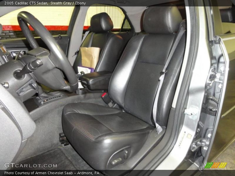 Stealth Gray / Ebony 2005 Cadillac CTS Sedan
