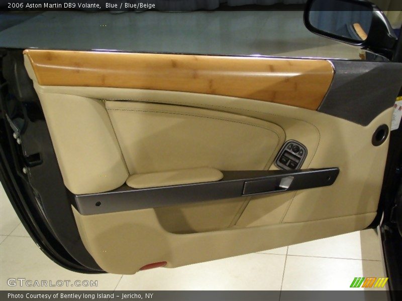 Blue / Blue/Beige 2006 Aston Martin DB9 Volante