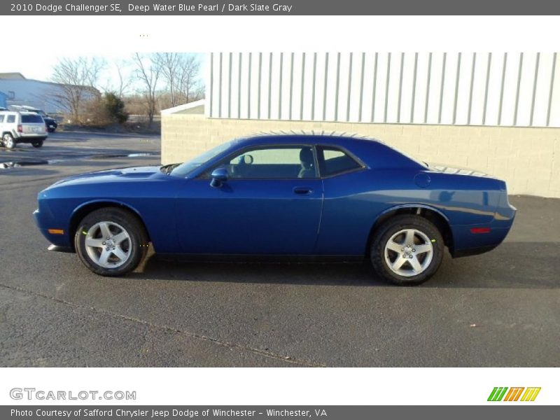  2010 Challenger SE Deep Water Blue Pearl