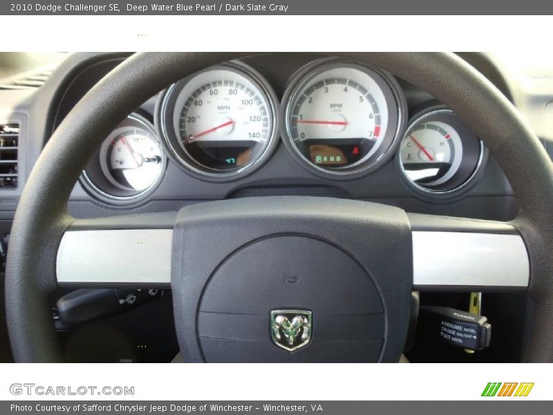  2010 Challenger SE SE Gauges