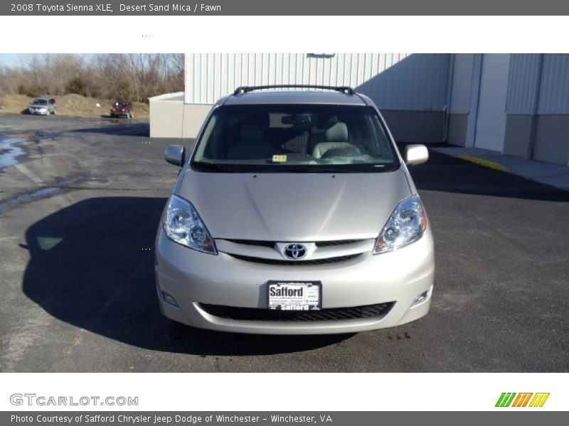 Desert Sand Mica / Fawn 2008 Toyota Sienna XLE