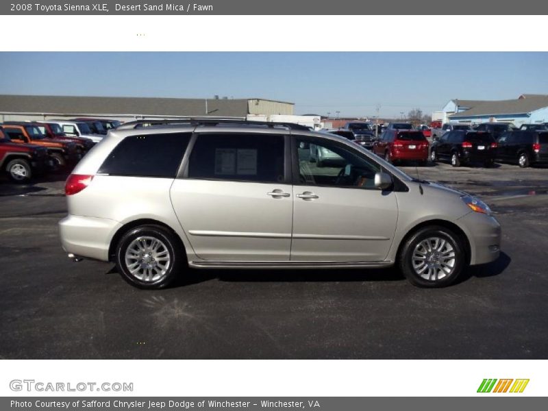 Desert Sand Mica / Fawn 2008 Toyota Sienna XLE