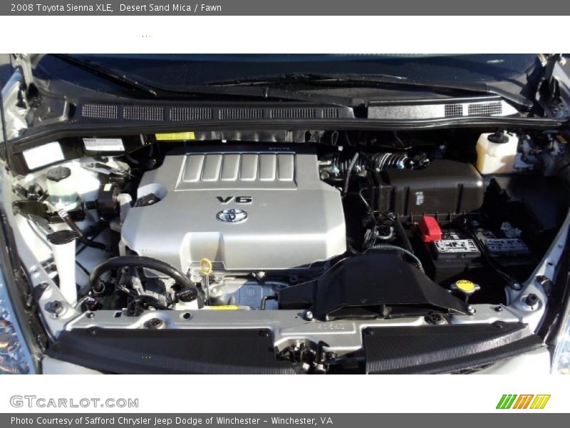 Desert Sand Mica / Fawn 2008 Toyota Sienna XLE