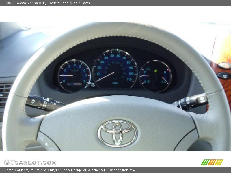 Desert Sand Mica / Fawn 2008 Toyota Sienna XLE